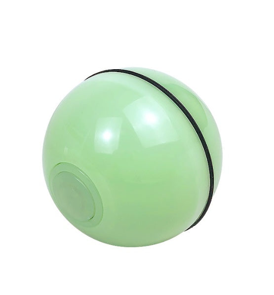 LED Laser Electronic Rolling Toy – Interactive 360° Smart Cat Ball with Lights & Catnip
