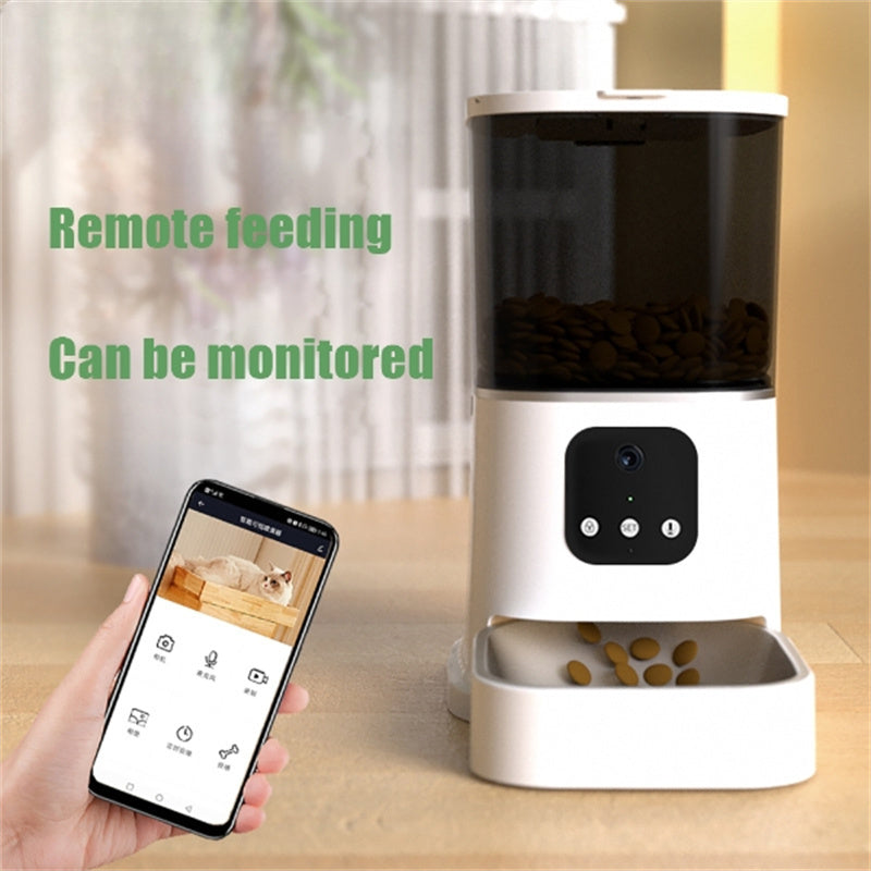 Pet Smart Feeding Dispenser – WiFi Automatic Feeder with APP Control