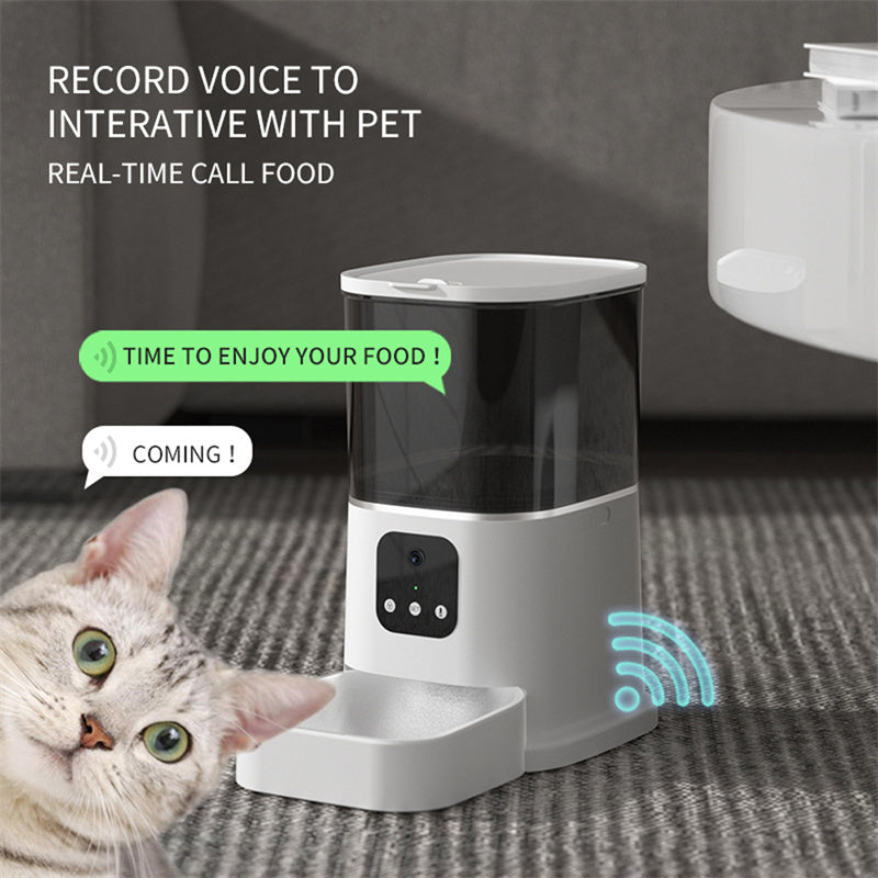 Pet Smart Feeding Dispenser – WiFi Automatic Feeder with APP Control
