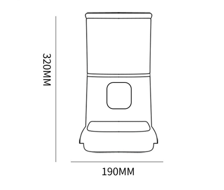 Pet Smart Feeding Dispenser – WiFi Automatic Feeder with APP Control