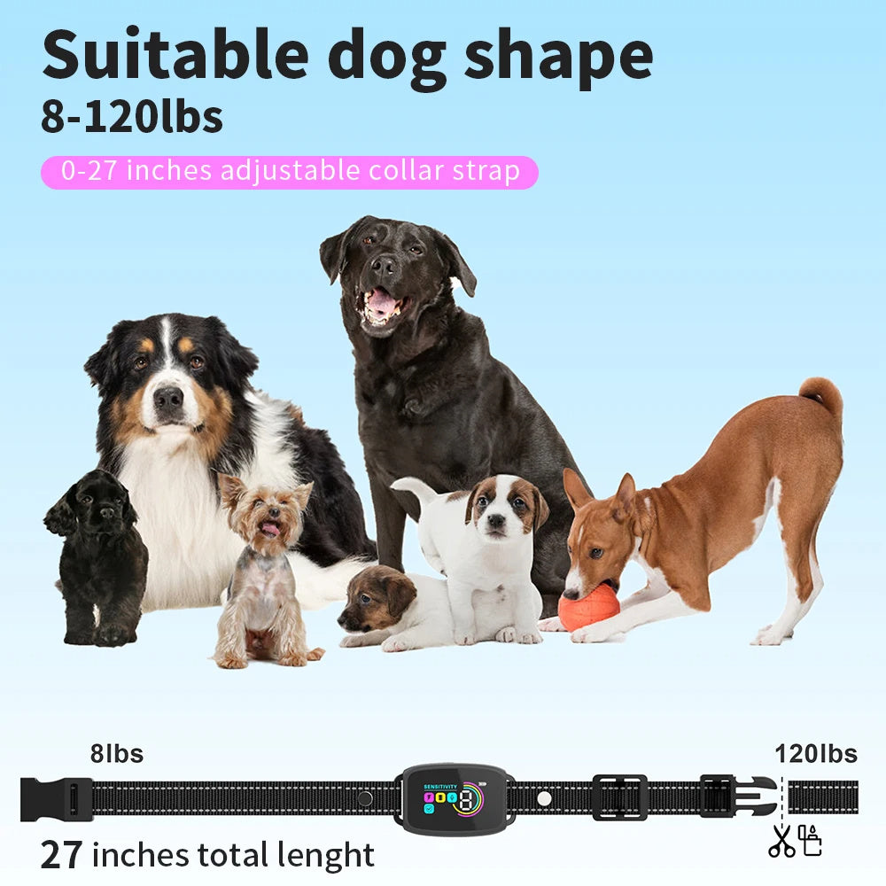 Smart Anti-Barking Collar – Intelligent Dog Trainer for Safe Bark Control